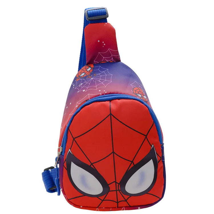 Marvel SpiderMan Crossbody Bag SpiderMan Children's Chest Pack Coin Purse Anime SpiderMan Shoulder Bags Messenger Bag Kids Gifts - Osila Store