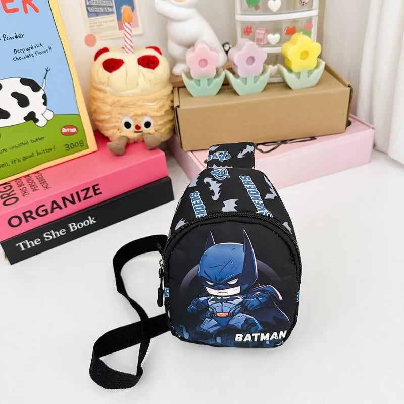 Marvel SpiderMan Crossbody Bag SpiderMan Children's Chest Pack Coin Purse Anime SpiderMan Shoulder Bags Messenger Bag Kids Gifts - Osila Store