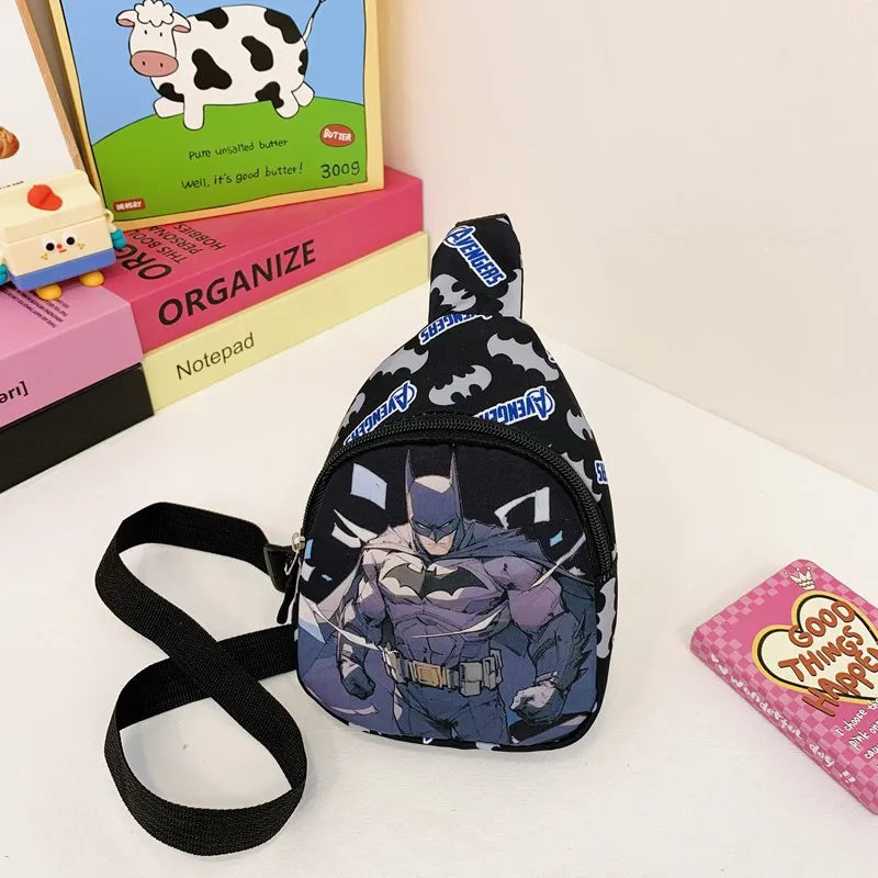 Marvel SpiderMan Crossbody Bag SpiderMan Children's Chest Pack Coin Purse Anime SpiderMan Shoulder Bags Messenger Bag Kids Gifts - Osila Store