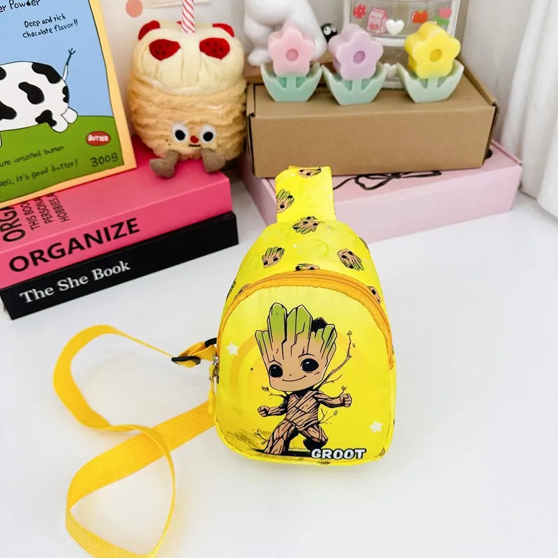 Marvel SpiderMan Crossbody Bag SpiderMan Children's Chest Pack Coin Purse Anime SpiderMan Shoulder Bags Messenger Bag Kids Gifts - Osila Store